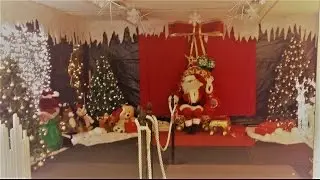 Santa visit Douglas Court 2016