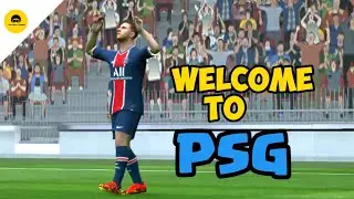 Welcome To PSG Lionel Messi Pes 2021 Mobile