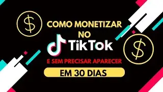 Como Ganhar dinheiro na internet com o Tiktok [ Monetize sua página em 30 dias ]