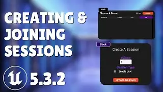 HOW TO CREATE & JOIN SESSIONS IN UE5 VR MULTIPLAYER | TUTORIAL