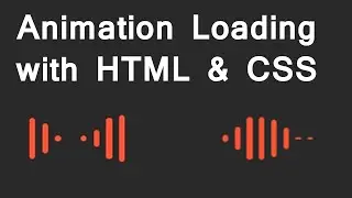Loading Gif Animation Using Only HTML & CSS | Preloader in Website Using HTML & CSS | Love Code ❤️❤️