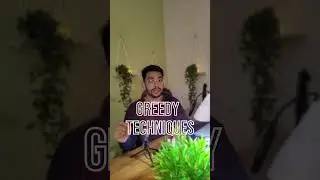 Greedy Techniques ||Algorithm || 