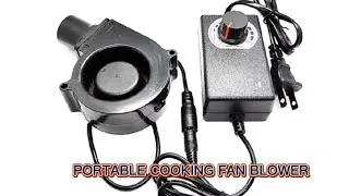 UNBOXING: PORTABLE COOKING FAN BLOWER