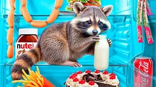 What Happened with Hamster? Raccoon vs Hamster