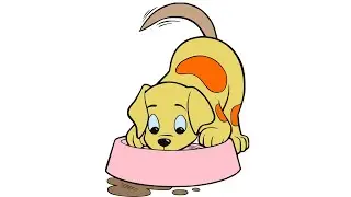HOW TO DRAW CUTE PUPPY DOG EASY LEARN TO GLITTER DOG STEP BY STEP DRAWING AND ART PIC