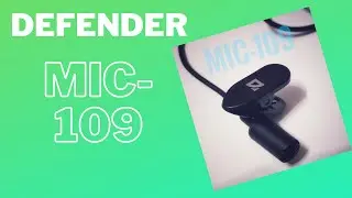 Defender mic-109 микрофон петличный