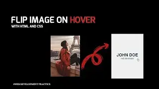 Flip Image on hover CSS effect