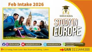 How To Study In Europe 🇫🇷🇷🇴🇭🇺 In 2026 | Bachelors | Masters | Phd | Educasia 