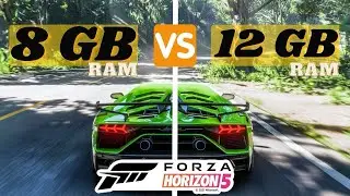 Forza Horizon 5 | 8GB RAM VS 12 GB RAM | RX 580 8gb+ i5-3570s | Ultra Settings 1080P
