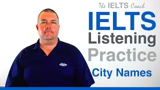 IELTS Listening Practice - Spelling Test - City Names