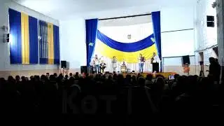 Фрагмент выступления коллектива из села Бугаївка в прифронтовой Красногоровке