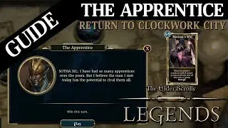 Puzzle Guide: The Apprentice Return Of Clockwork City The Elder Scrolls: Legends Spoilers