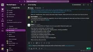 Chummate One click Google & Slack Integration Example