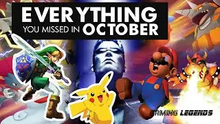 Everything you missed in October | Mario 64, Deus Ex, Pokemon Red, Zelda: A link to the past