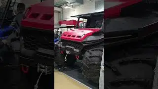 Новый российский вездеход переломка - TINGER TF4