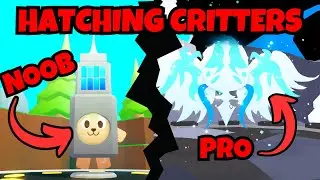 Noob to Pro in Roblox Hatching Critters