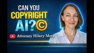 AI cannot be the Holder or Owner of the COPYRIGHT!  The End of Thaler! Lawyer Edition!