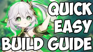 BEST F2P Build Guide For NAHIDA In Genshin Impact!🍃😇 
