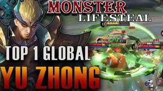 YU ZHONG BEST BUILD 2021 TOP 1 GLOBAL YU ZHONG - MOBILE LEGENDS