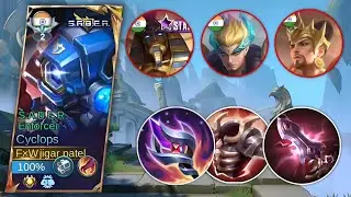 Cyclops Easy Destroyed Meta Heroes !! Cyclops Users Must Try This Top Global New Meta Build !! Mlbb