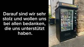 1 Jahr , 2 Männer und über 40 aufgestellte Snackautomaten