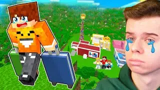 ODCHODZE z WIOSKI SMILESLOW i EKIPY w Minecraft!