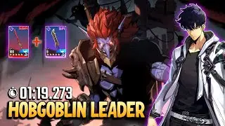 Hobgoblin Leader - Plum & Orc's Broadsword Combo | Battlefield of Time S5 | Solo Leveling: ARISE