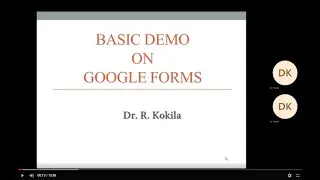 How to create a google Form