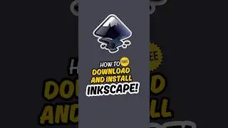 FREE Vector Program! How to Download & Install Inkscape!