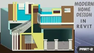 Revit Beginner's Project -  Modern Home Design