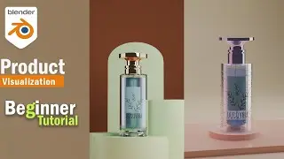 How to Create a Realistic 3D Perfume Bottle in Blender | Step-by-Step Animation Tutorial