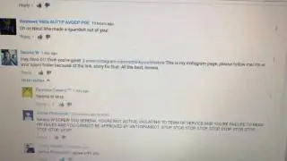 Serena W Spam and Instagram bot