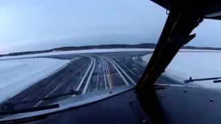 запуск, руление, взлет в 