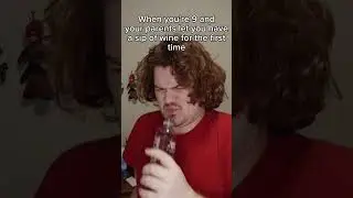 Having a sip of wine for the first time be like #childhoodmemories #shorts #memes #cringe #funny