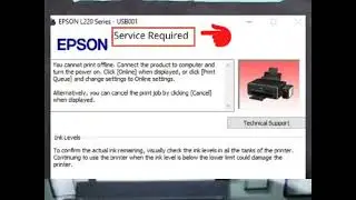 How do I fix the service required on my Epson printer? How do I reset my print service?Mob7076709858