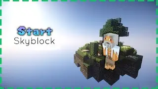 НОВИЧОК НА SKYBLOCK В МАЙНКРАФТЕ || #1