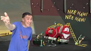 Nee Naw The Little Fire Engine Official Song | Mr Deano Yipadee | Paul Beavis | Kids Fire Truck Book