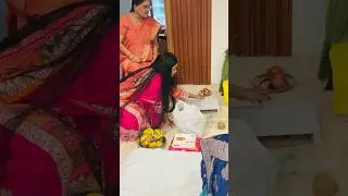 New Home Greh Pravesh 😍 #crafteraditi #newhome #minivlog #shorts #grehpravesh @CrafterAditi