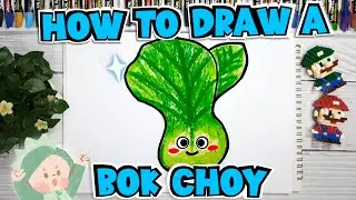 How To Draw A Bok Choy