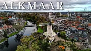 Alkmaar 🇳🇱 | 2024 Autumn | 4K Drone Video