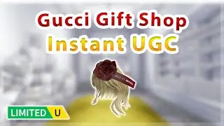 [UGC LIMITED] Gucci Gift Shop | Instant UGC Script