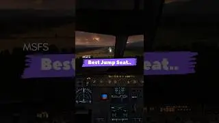 Insane Airbus Landing from Jump Seat! 🛬 