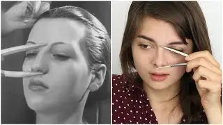 Learning Beauty Tips From 1930's Makeup Tutorials