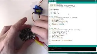 Using a Servo with the Circuit Playground Express