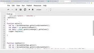 Google Apps Script Code Example 13 Copy Sheet Data to New Sheet