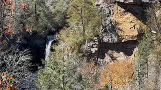 Piney Falls Overlook at Fall Creek Falls State Park Don’t judge the hard breathing at the end. 