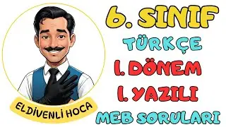 6th Grade Turkish 1st Term 1st Written Gloved Teacher - MEB Sample Questions (2026)