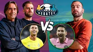 RONALDO VS MESSI | Football Debates (ft. El Mago & Φάδερ)