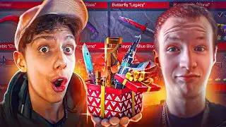 ЕГО ЗАСКАМИЛИ НА АККАУНТ🤐.. и Я ЕГО ПРОКАЧАЛ! | ПРОКАЧКА АККАУНТА в STANDOFF 2 (Stitch Market)