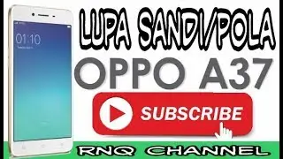 cara lupa sandi/pola oppo A37